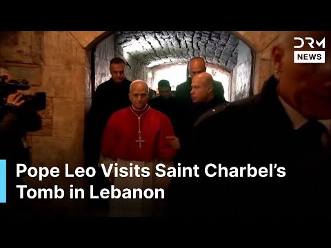 UNSEEN MOMENTS: Pope Leo Visits Saint Charbel Tomb in Lebanon During First Apostolic Journey | AK1G