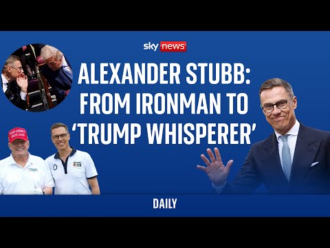 The triathlete president who's now Trump's favourite: Alexander Stubb