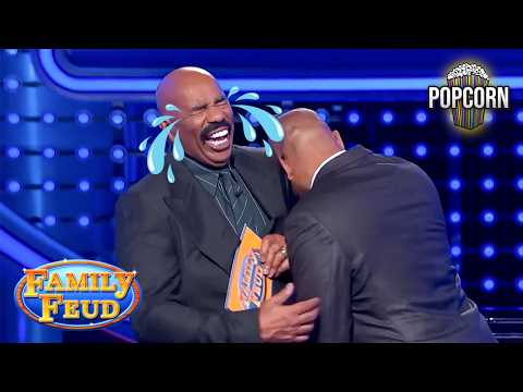 Steve Harvey Couldn’t Stop LAUGHING! Best Fast Money FAILS! | Family Feud