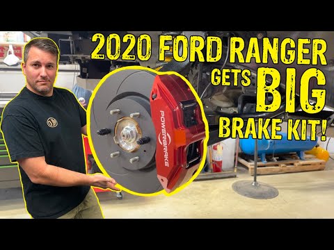 Stage 1 Powerbrake Big Brake Kit For New Ford Ranger