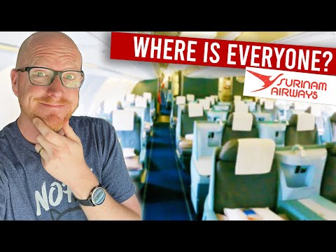 I Spent 10 Hours on Surinam's STRANGE National Airline
