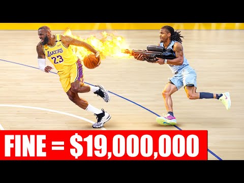 $100 VS $19,000,000 Fines of NBA Players