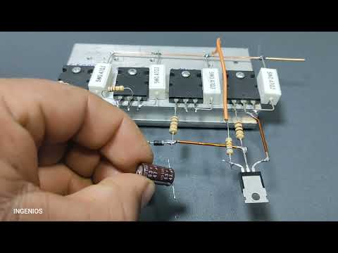 Como Hacer Amplificador de Audio C5200 x2 y A1943 x2