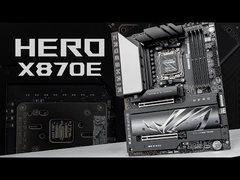 ROG CROSSHAIR X870E HERO - First look!