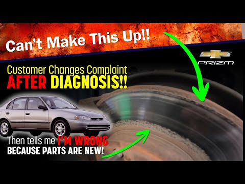 Customer Changes Complaint after diagnosis! | Then tells me I’m wrong because parts are NEW! #car
