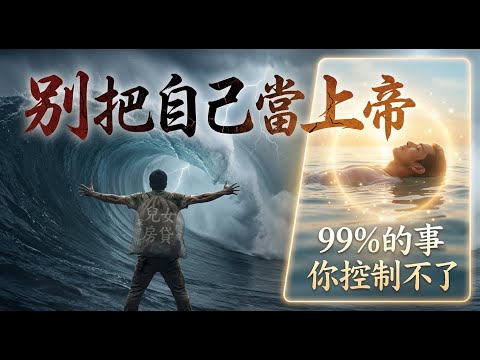 你的焦慮，其實是一種「傲慢」。深度好文：別試圖去搶老天爺的工作 | 地球自轉 | 控制欲 | 過度操心 | 中年焦慮 | 放下執著 | 盡人事聽天命 | 臣服生命 | 無為而無不為 | 自我重要感