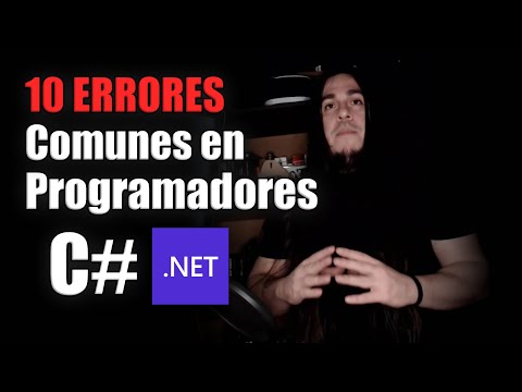 10 ERRORES Comunes al PROGRAMAR en C# .Net