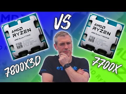Ryzen 7 7700X Vs Ryzen 7 7800X3D [42 Game Benchmark | 1080p, 1440p & 4K]