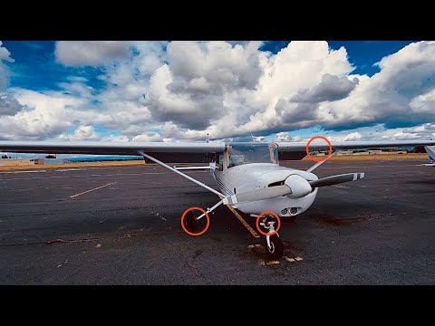 How to Preflight a Cessna 152 (in 4K!)
