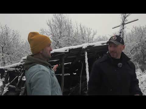 Первый день на нашем будущем хуторе | Осмотр, соседи и первая растопка печи.