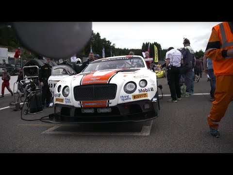 Chris Harris Drives The Bentley Continental GT3 At Spa | Top Gear