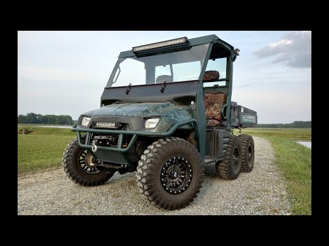 04 Polaris Ranger 6x6 Big Tires Finally!!!
