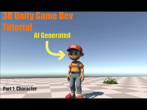 AI Generated Character in Unity? Full 3D Game Dev Tutorial (Beginner Friendly)