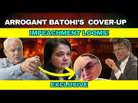 ARROGANT Batohi’s Shocking COVER-UP Revealed - Impeachment LOOMS!
