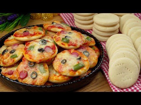 mini pizza 🍕 with pizza sauce and how to freeze it