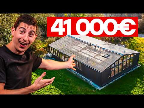 A Self-Sufficient Wooden Greenhouse Home for $41,000!