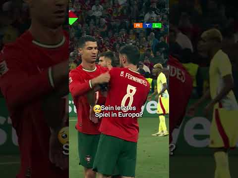 Dankbar, dass wir diese Ära miterleben durften 🥹 #fussball #tv #nationsleague #ronaldo #cr7