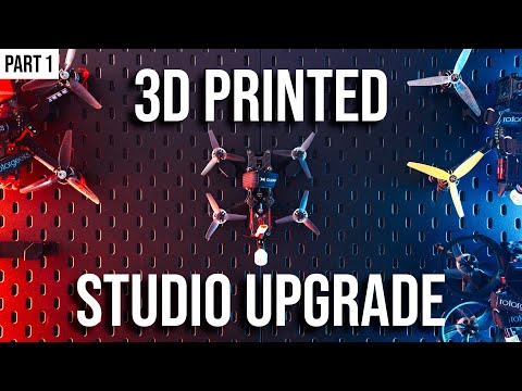 WHY I LOVE 3D PRINTING + Charging Station Upgrade // 3D Printed Studio Upgrade Pt. 1