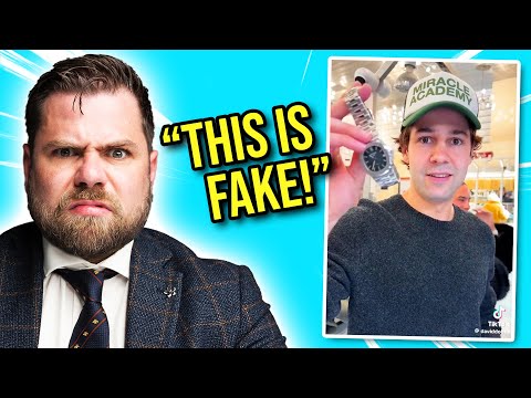 Watch Expert Exposes David Dobrik's Fake $300K Watch Deal