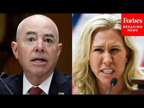 'I Will Not Withdraw My Remarks': Marjorie Taylor Greene Calls Alejandro Mayorkas A Liar To His Face
