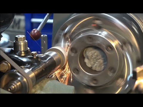 Re-Grinding a Lathe Spindle Nose