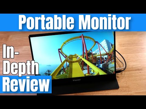 Wimaxit Portable Monitor M1562C In-Depth Review and How-To