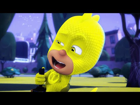 Yellow Gekko | Owlette's Terrible Pterodactyl Trouble | PICK YOUR FAV COLOR | PJ Masks Funny Colors
