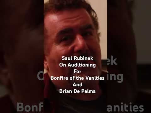 Saul Rubinek on Bonfire of the Vanities and Brian De Palma