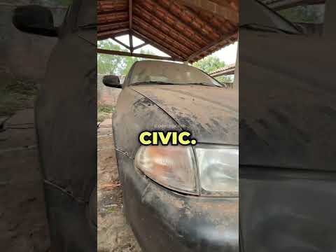 I BOUGHT AN ABANDONED AND DESTROYED TURBO HONDA CIVIC... AND I’M GOING TO RESTORE IT!
