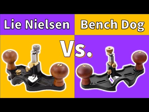 Router Plane Reviews - Lie Nielsen vs Bench Dog