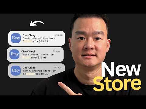 I tried selling print on demand products on Etsy from $0 (Surprising)