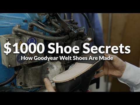 How Goodyear Welted Shoes Are Made in a 140-year old Austrian Company