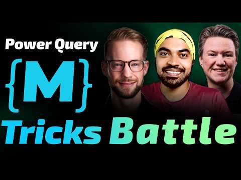 Rick v/s Chandeep v/s Melissa | Who will win? Power Query Tricks Battle 3 ⚔ | @BIGorilla