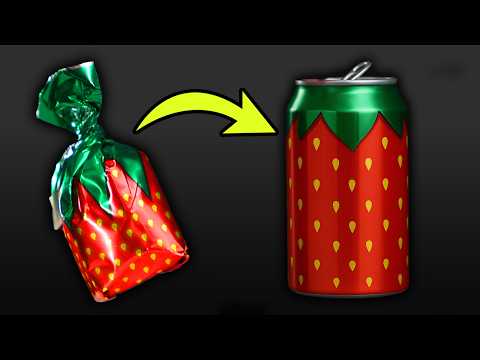 Will it SODA?? 500 Strawberry Candies Juiced!