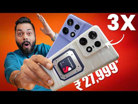 Motorola Edge 50 Pro Unboxing & Quick Review⚡SD 7 Gen 3, 125W🔋, 3x Tele @ ₹27,999*!