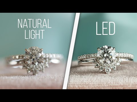 Jewelry Photography Made Easy: A Comparison Using LED Light vs. Natural Light