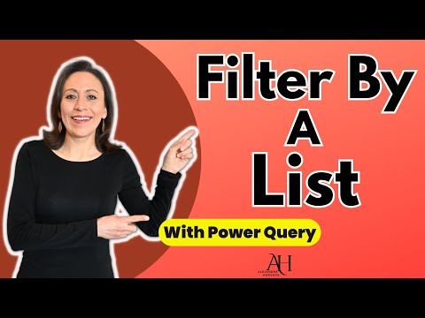 Filtering By A List - Saturday With Power Query