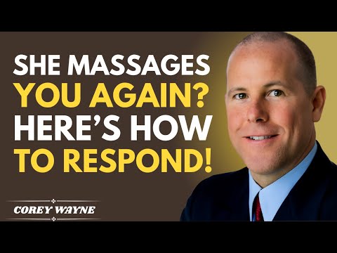 How To Respond When She Reaches Out After Silence | Corey Wayne Motivation Speech