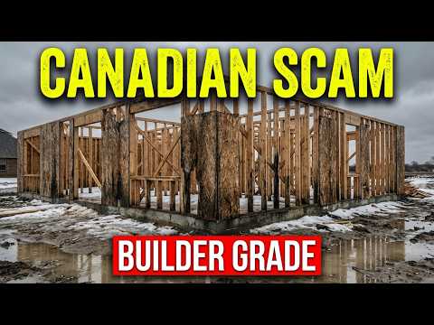 Why 90% of New Canadian Homes Are Garbage (The “Builder Grade” Scam)