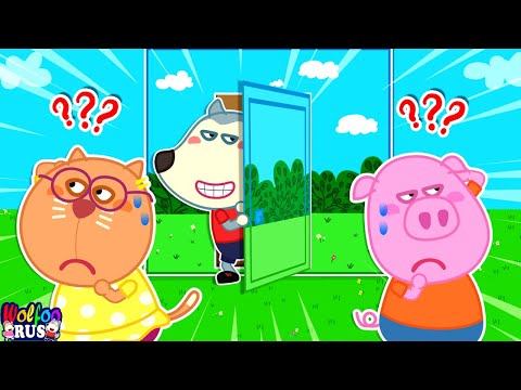 Вулфу, где ты? | Играй в экстремальные прятки с друзьями | Wolfoo Russian