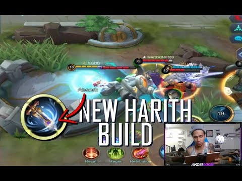 HARITH NEW BEST BUILD - MOBILE LEGENDS - 1000 DIAMONDS GIVEAWAY - GAMEPLAY - RANK - GUIDE