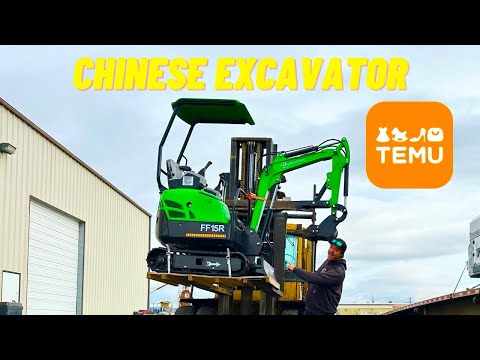 I bought the CHEAPEST CHINESE EXCAVATOR at the Ritchie bros auction!!!