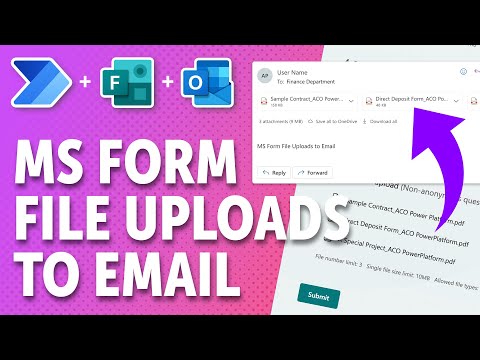 How to Get Microsoft Form File Uploads Attached to an Email 📧