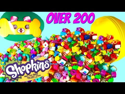 Super Mega Huge Surprise Lot of Over 200 Shopkins