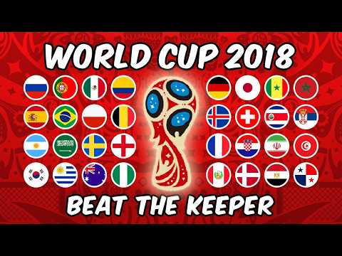 Beat The Keeper - World Cup 2018 - Algodoo Marble Race