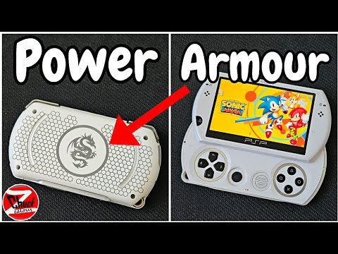 This ULTIMATE PSP GO Power Armour Battery Mod uses a Big PS Vita Battery (2200mAh)