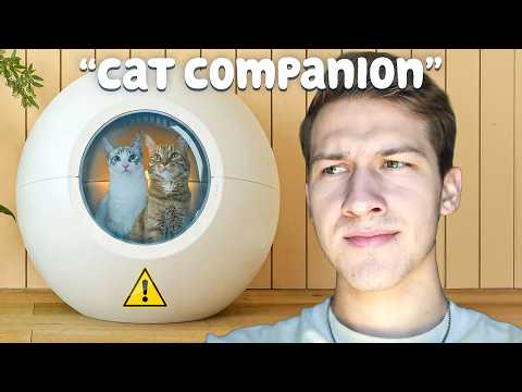 I tried crazy futuristic cat products