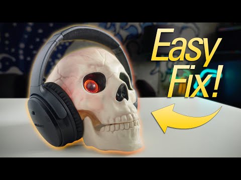 I thought my Bose headphones were DEAD until I found this fix!