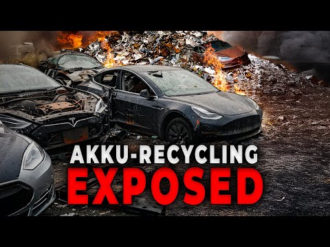 Akku-Recycling: Das schmutzige Geheimnis der E-Mobilität