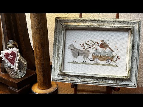 FlossTube #59: I finally started it! And my Shop Tour.